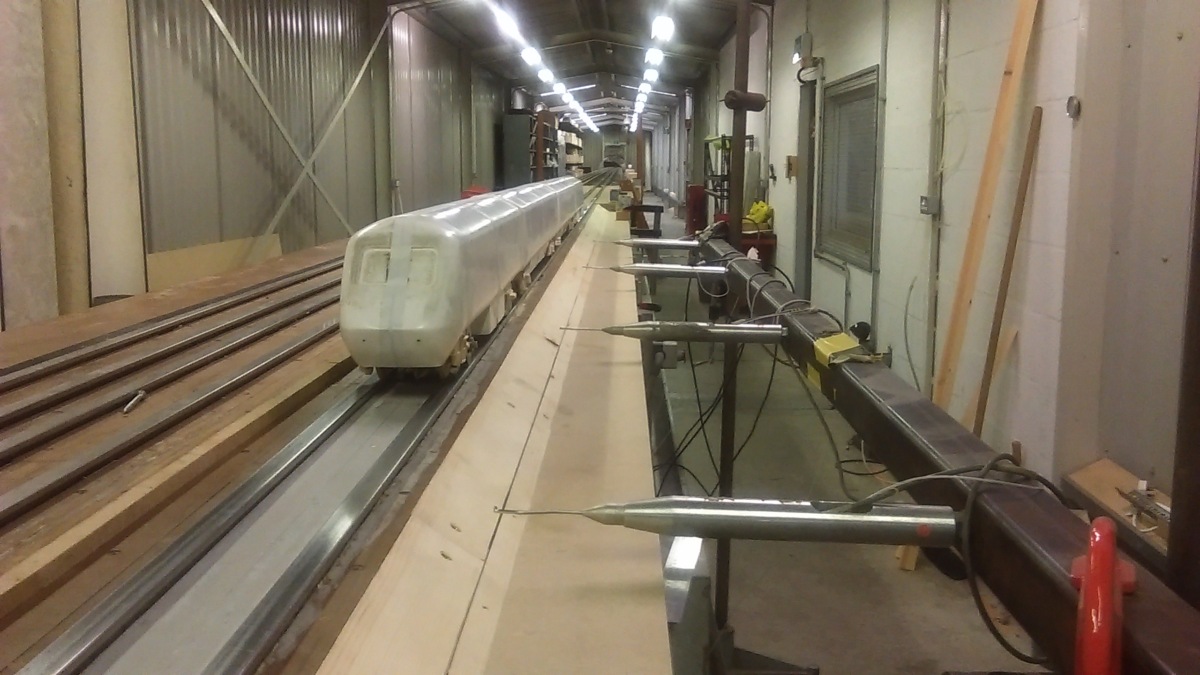 Showcasing the Transient Aerodynamic Investigation (TRAIN) Rig Facility