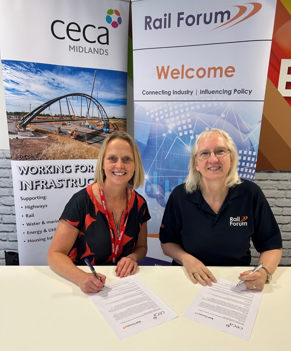 Rail Forum refreshes MoU with CECA Midlands