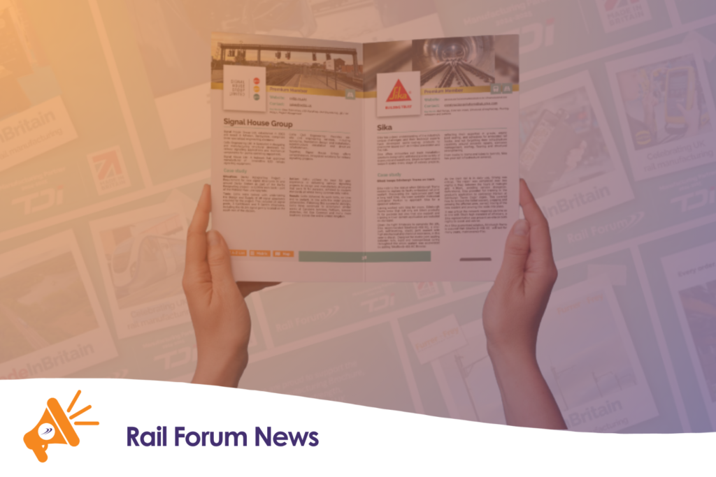 Rail Forum Launches Second Edition of UK Rail Manufacturing Capability Brochure