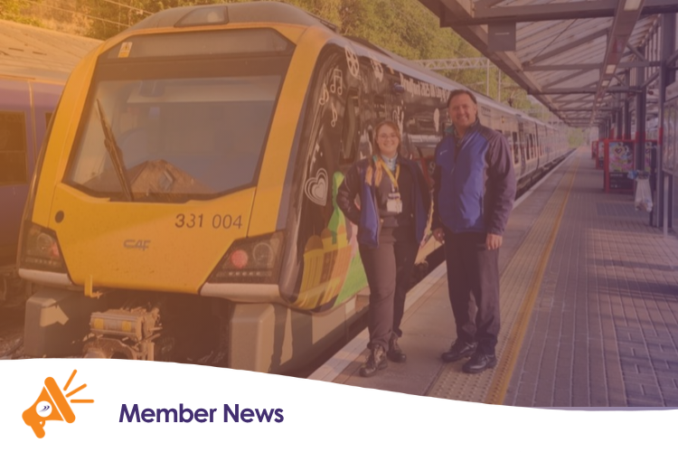 'She bossed it': Conductor begins career with Northern on service driven by her dad