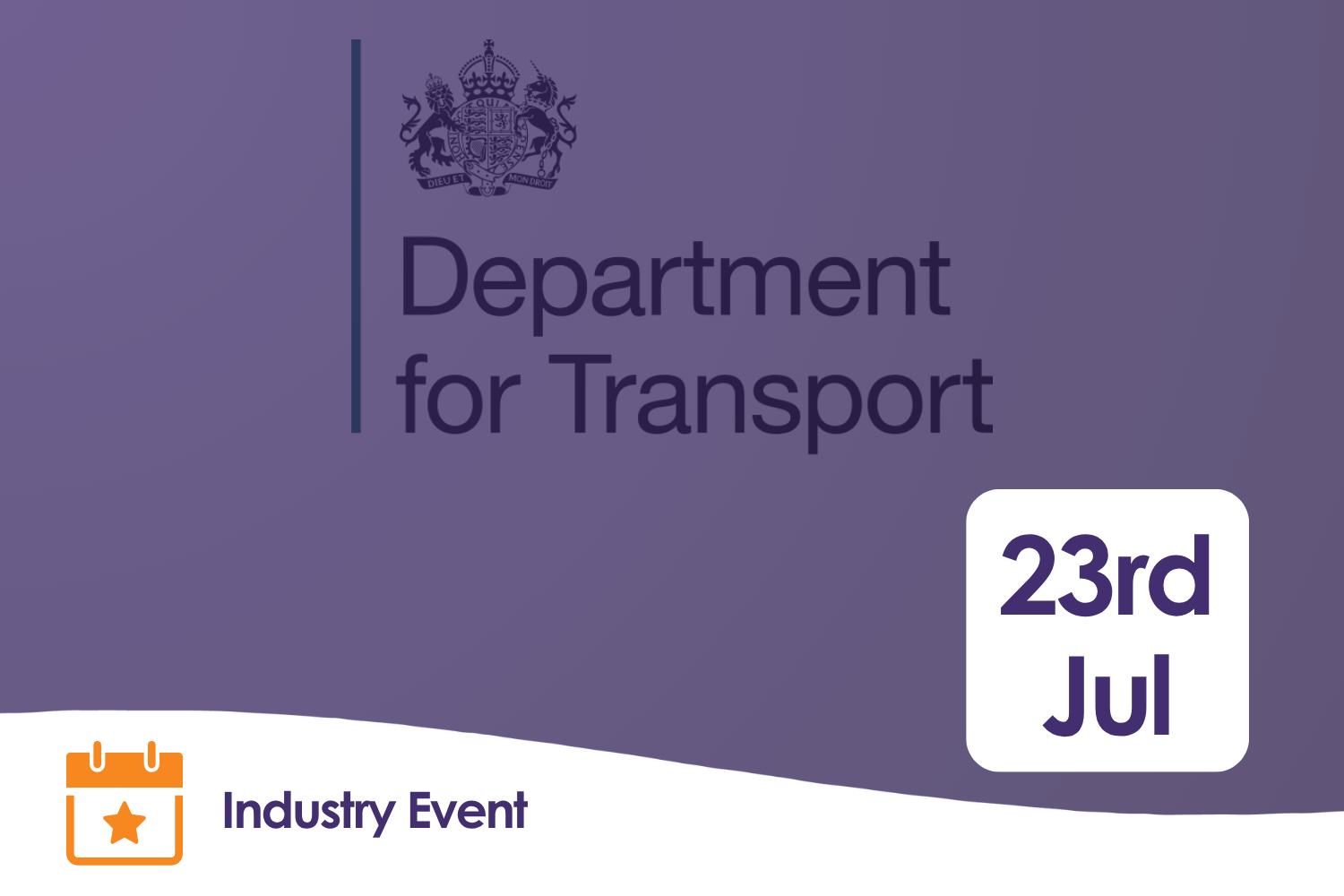 DfT SME Event - Cardiff