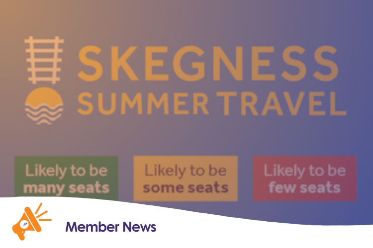 Skegness Summer: EMR release heat map to help customers travel at the quietest times this summer