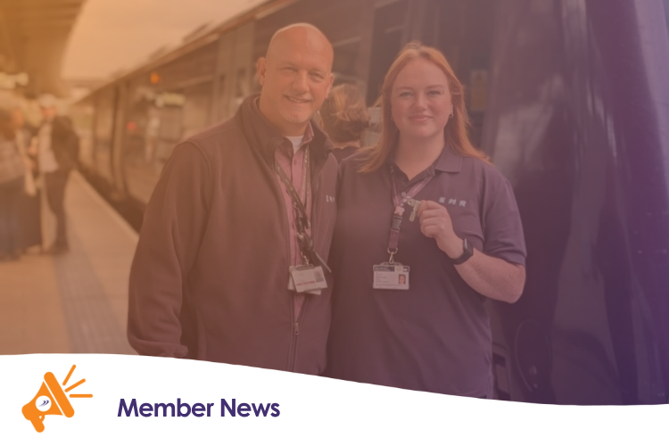 Daughter follows in father’s footsteps as latest EMR Train Drivers graduate