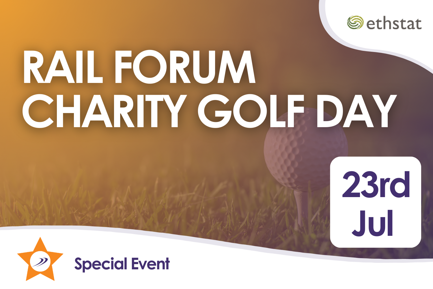 Rail Forum Charity Golf Day 2026