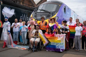 An image of the greatest gathering pride parade