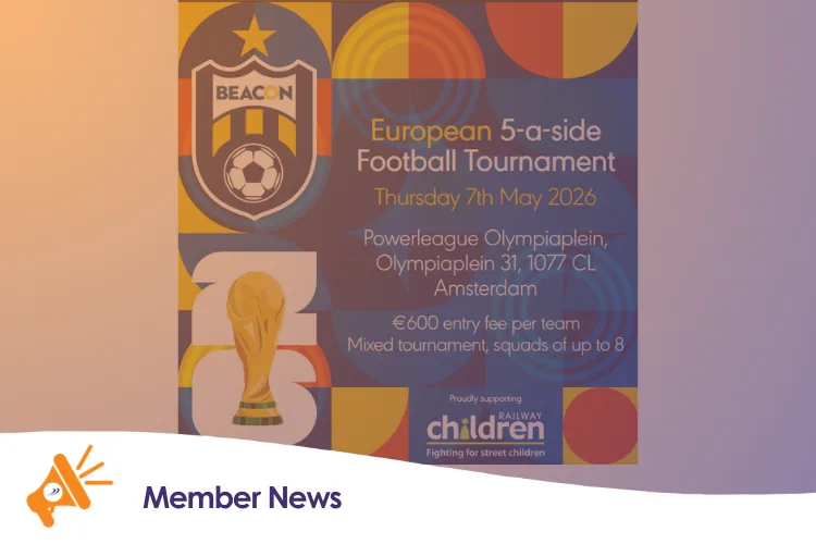 The Beacon 5-a-side tournament flyer
