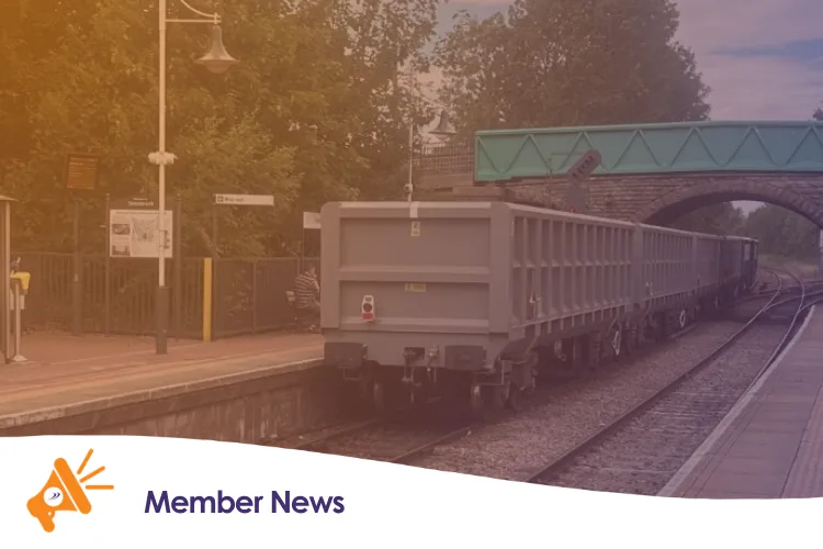 An image of a wagon on a railway track