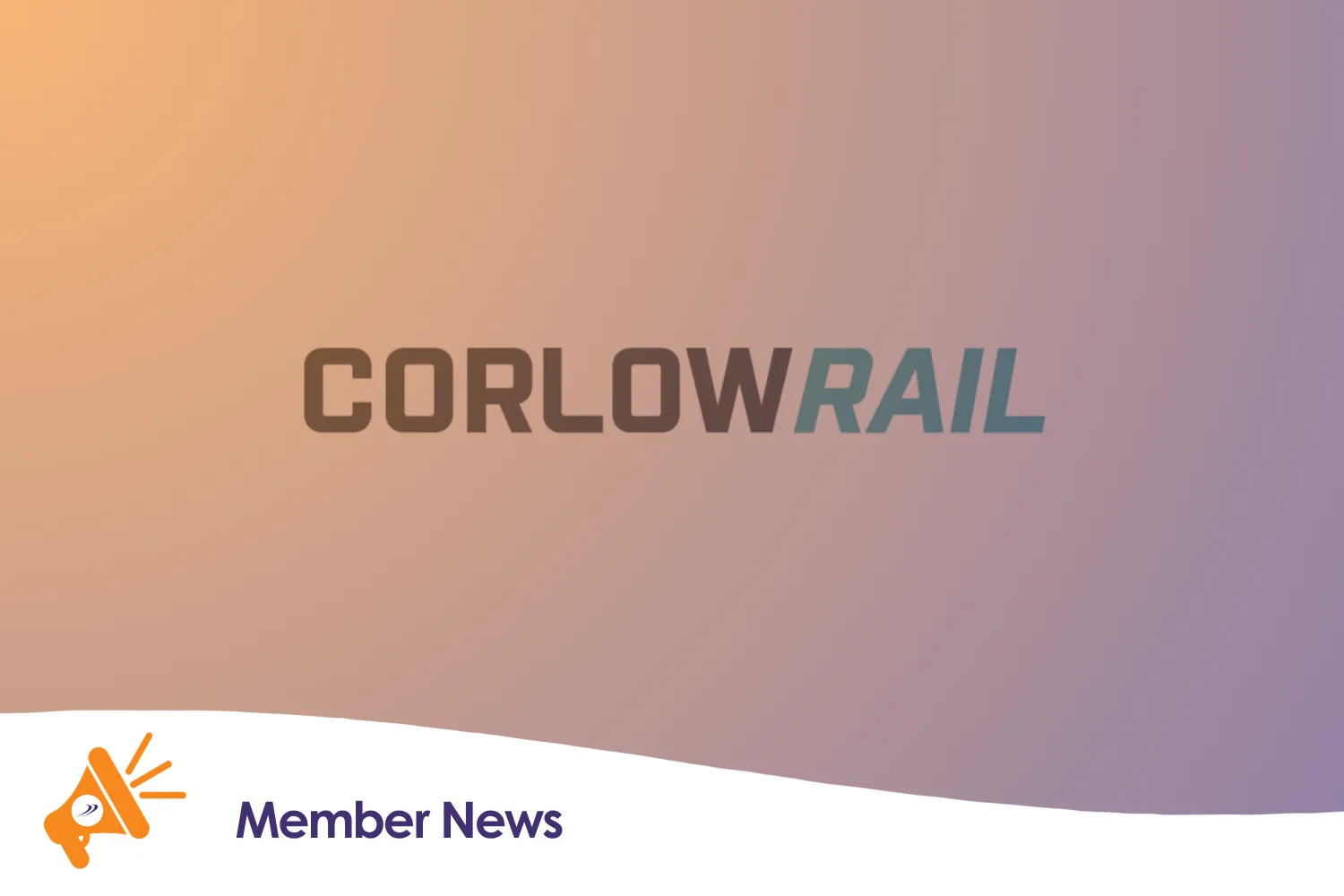 The Corlow Rail logo