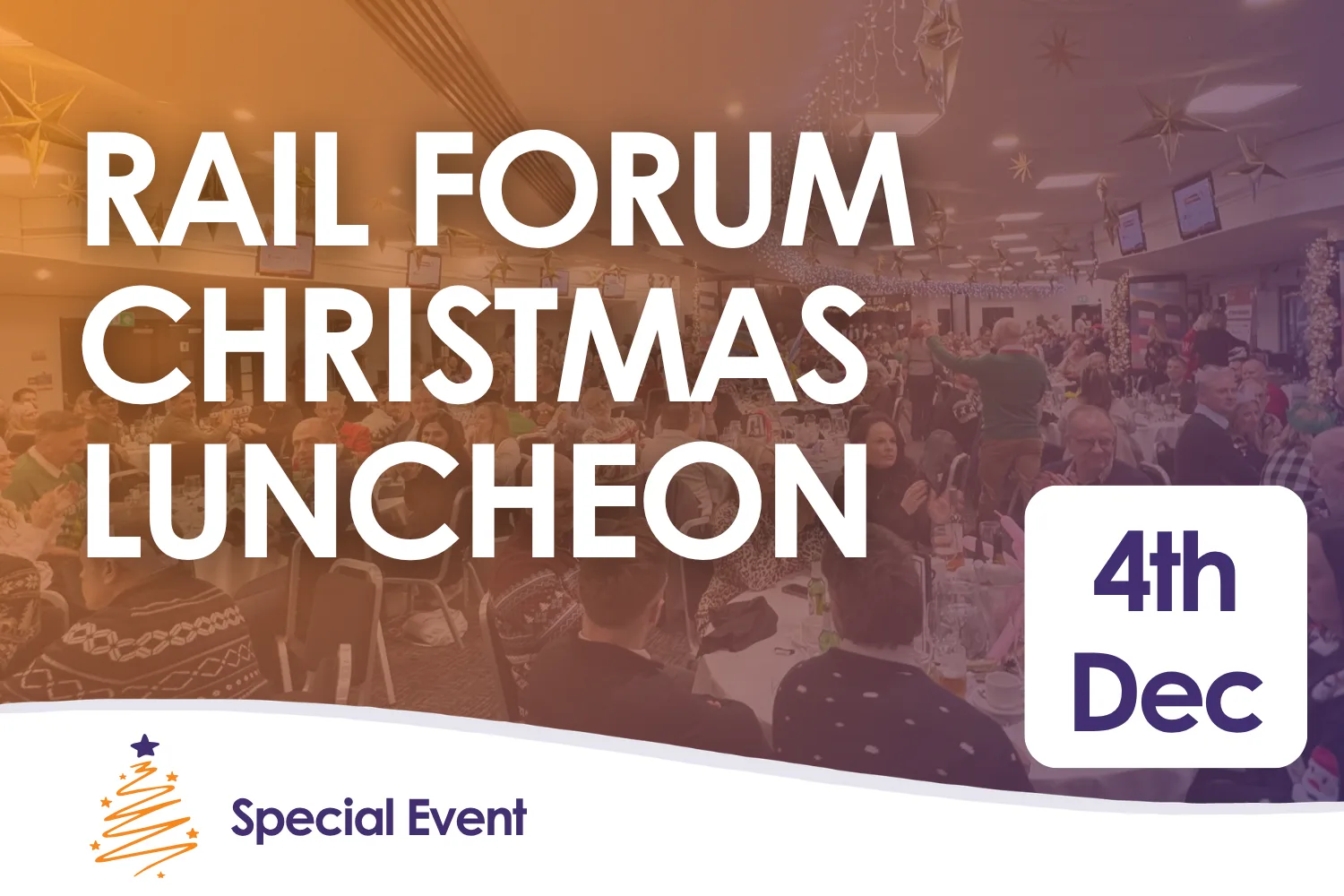 Rail Forum Christmas Luncheon 2026