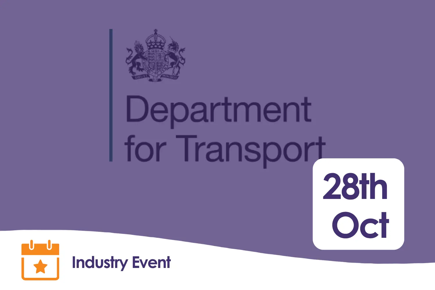 The DfT logo