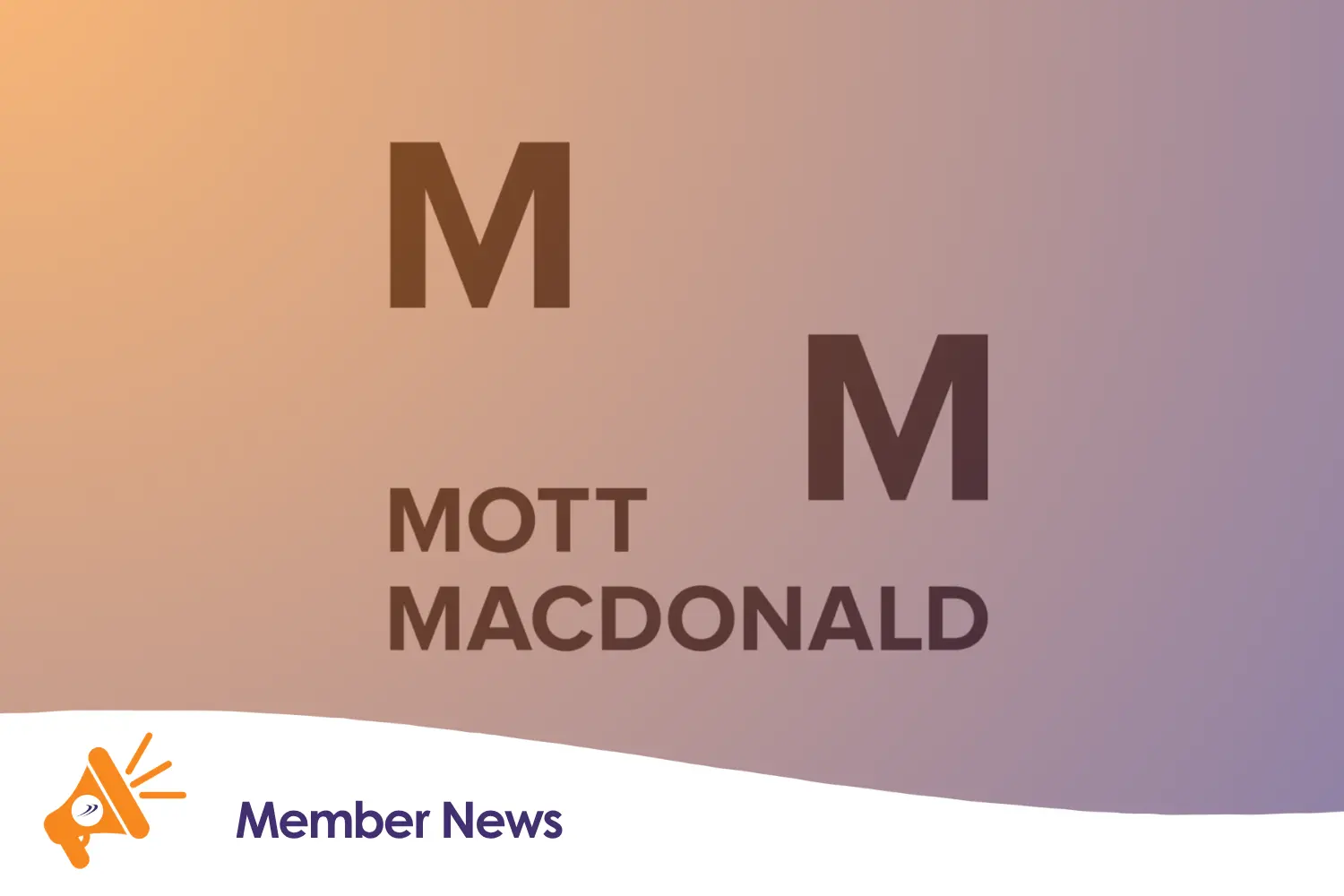 The Mott Macdonald logo