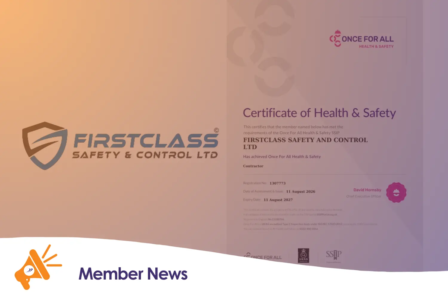 The FirstClass Safety & Control logo
