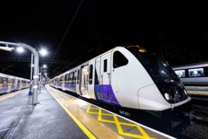 A train on the Elizabeth line