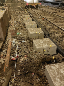 An image of ground works