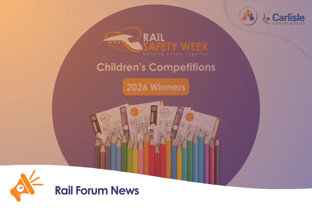 Rail Safety Week Colouring Competition 2026 Winners