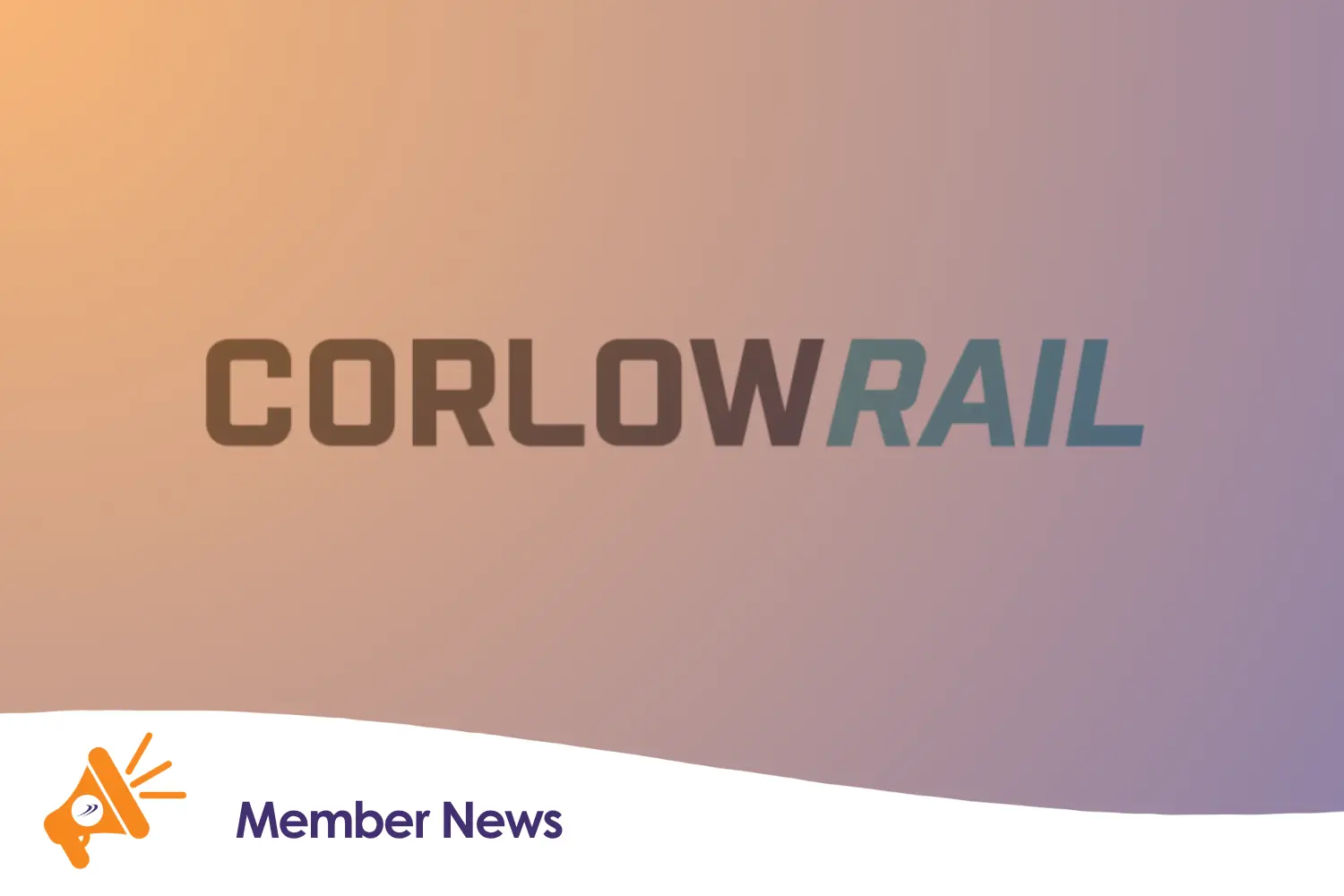 The Corlow Rail logo