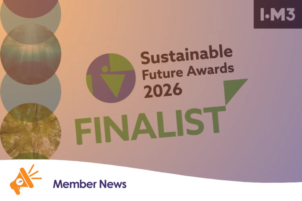 Sustainable Future Awards Finalist 2026 graphic